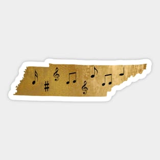 Melody in the sate of Tennessee Sticker